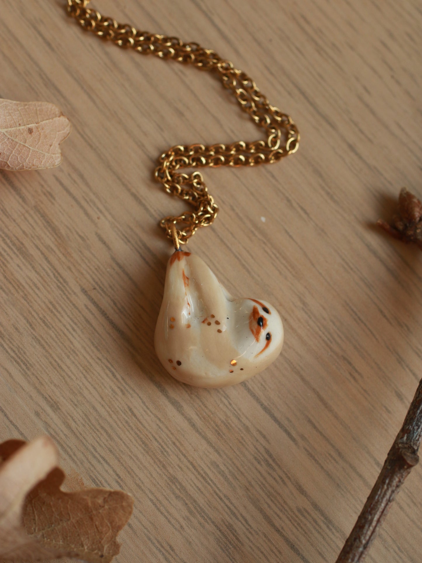 Sloth necklace