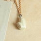 Ceramic crystal necklace