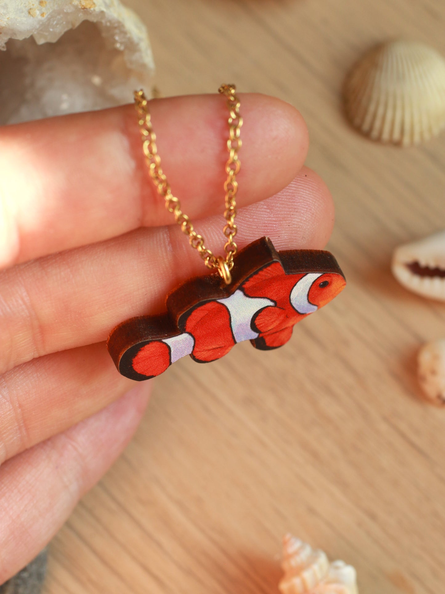 Clownfish necklace