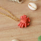 Crab necklace