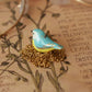 Blue tit necklace