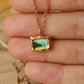 Landscape painting necklace