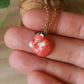 Sleeping Fox necklace in a walnut box