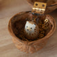 Hedgehog necklace in a walnut box