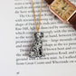 Dalmatian necklace - wooden dog pendant