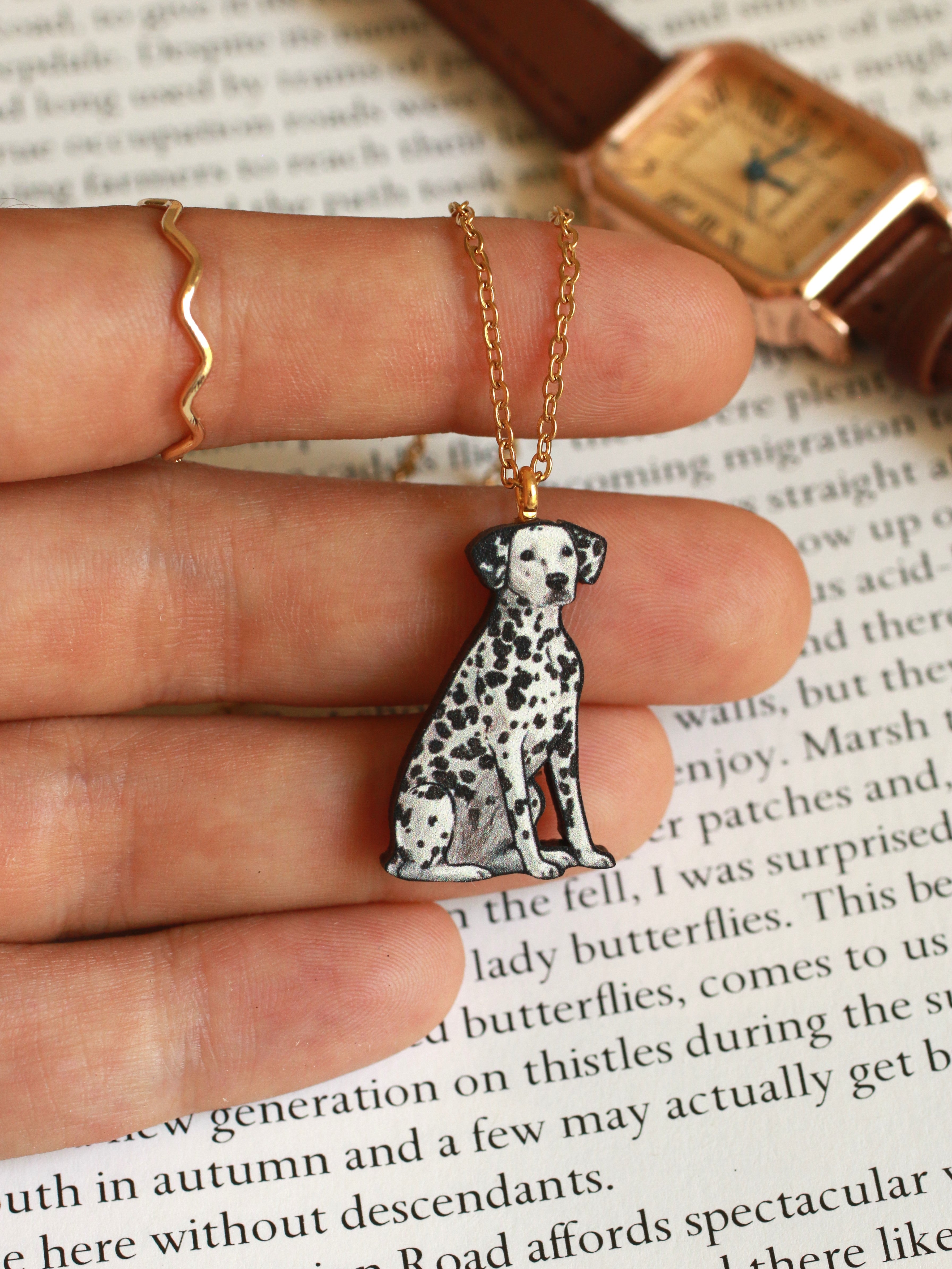 Alan ardiff dog fashion pendant