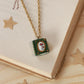 Mushroom book necklace