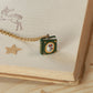 Mushroom book necklace