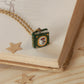 Mushroom book necklace