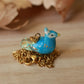 Peacock necklace