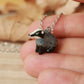 Badger necklace