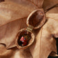 Fox necklace - walnut box