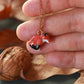 Fox necklace - walnut box