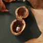 Hedgehog necklace - walnut box