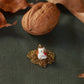 Hedgehog necklace - walnut box