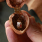 Hedgehog necklace - walnut box