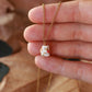 Hedgehog necklace - walnut box