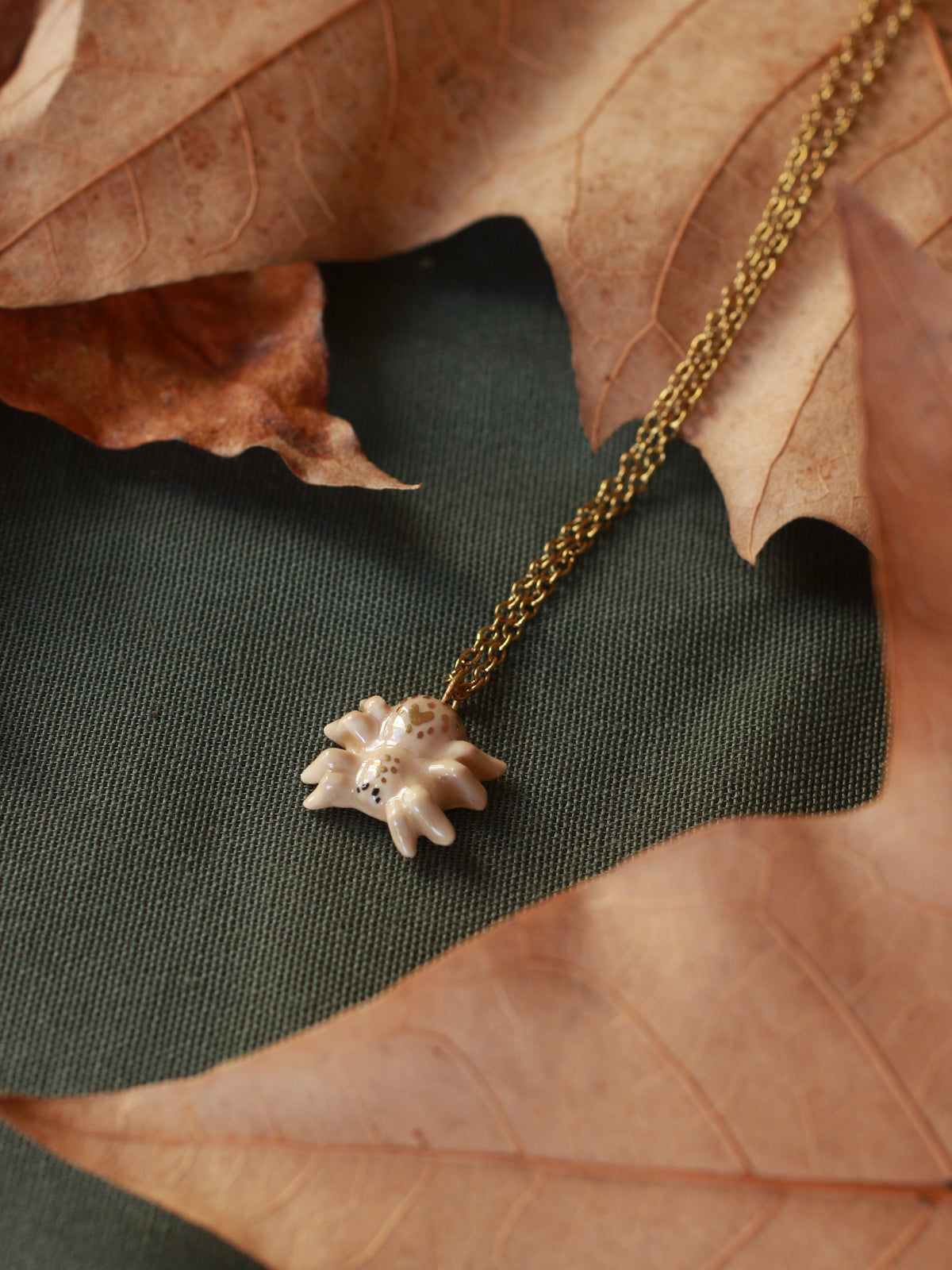 Spider necklace