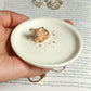 Fawn Ring Dish - Porcelain jewelry dish