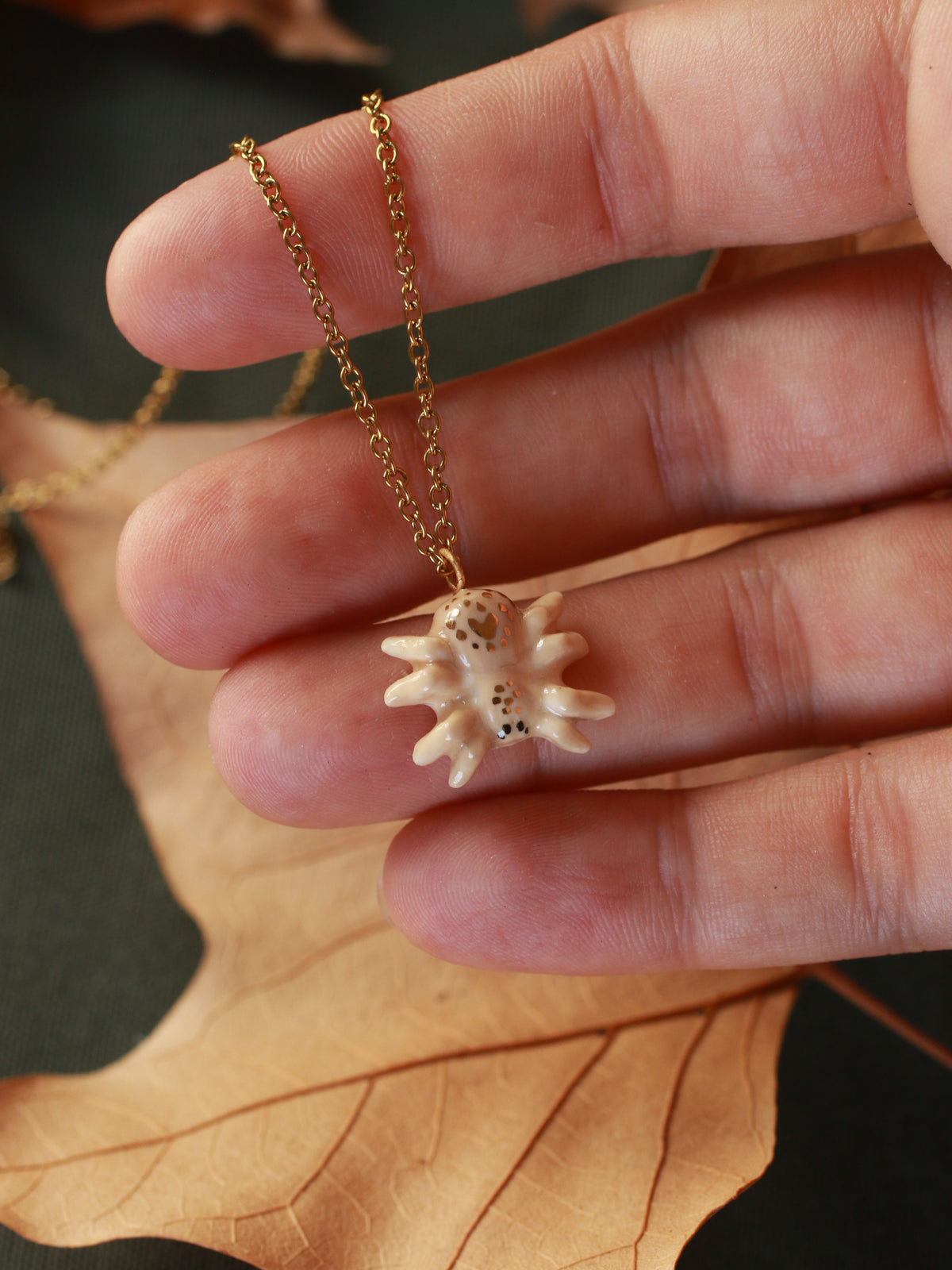 Spider necklace