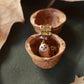 Barn owl necklace - nutshell box