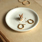 Bunny Ring Dish - Porcelain jewelry dish