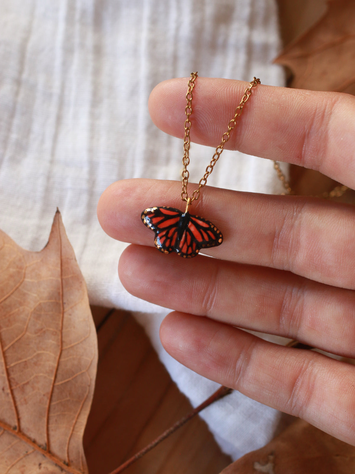 Butterfly necklace