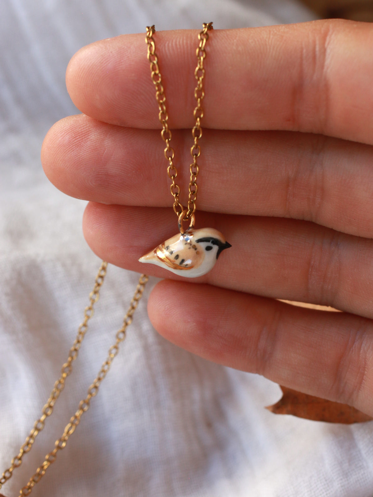 Sparrow necklace