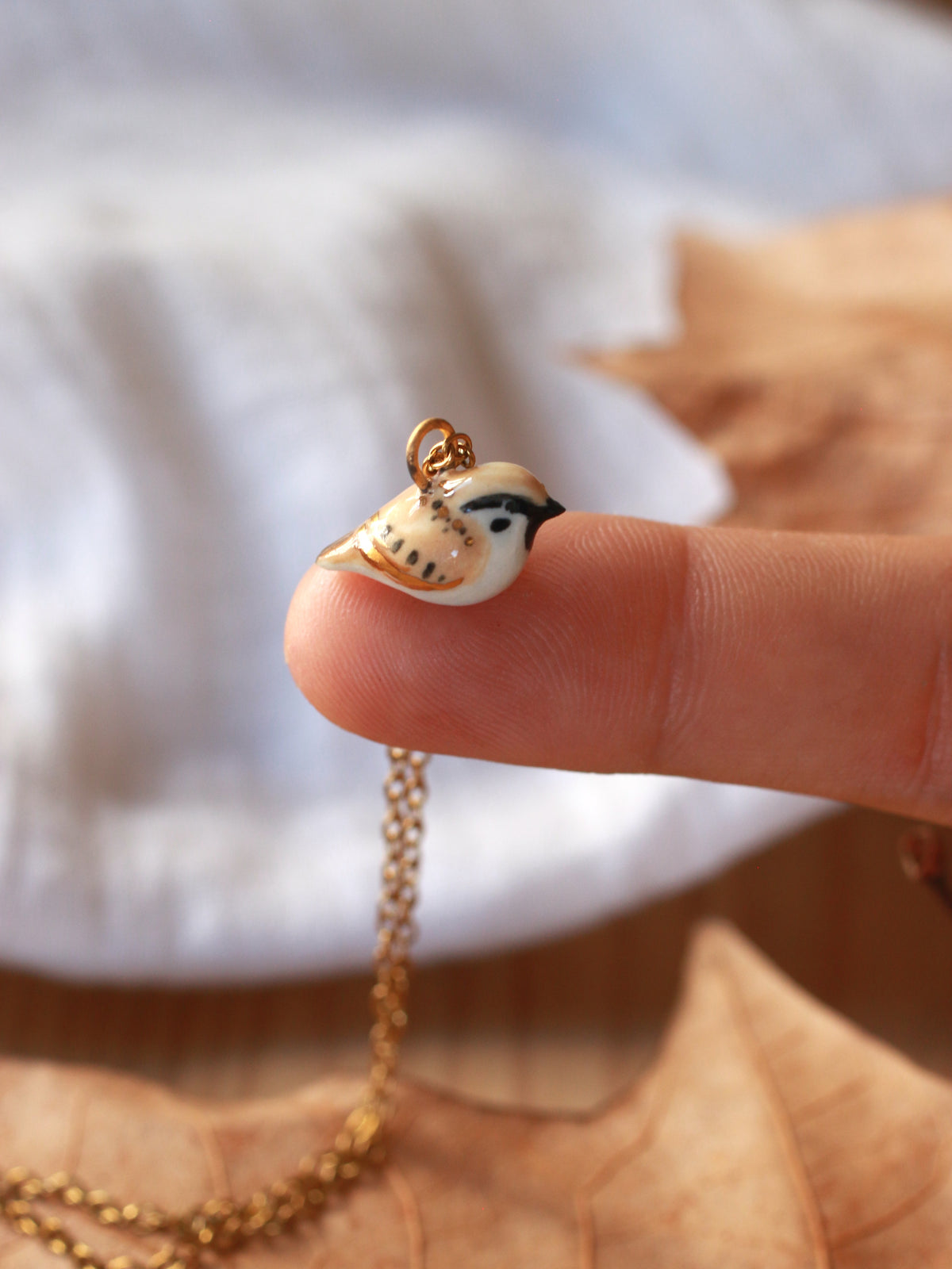 Sparrow necklace