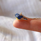 Blue tit necklace