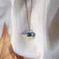 Blue tit necklace