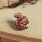 Wooden squirrel pin