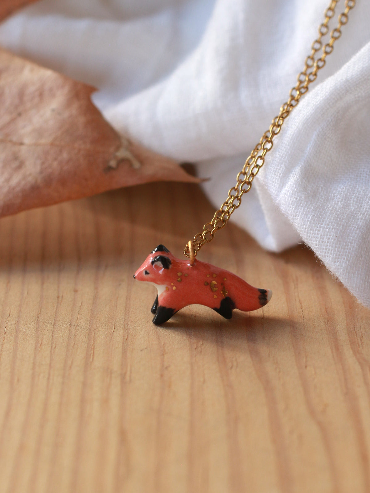 Fox necklace