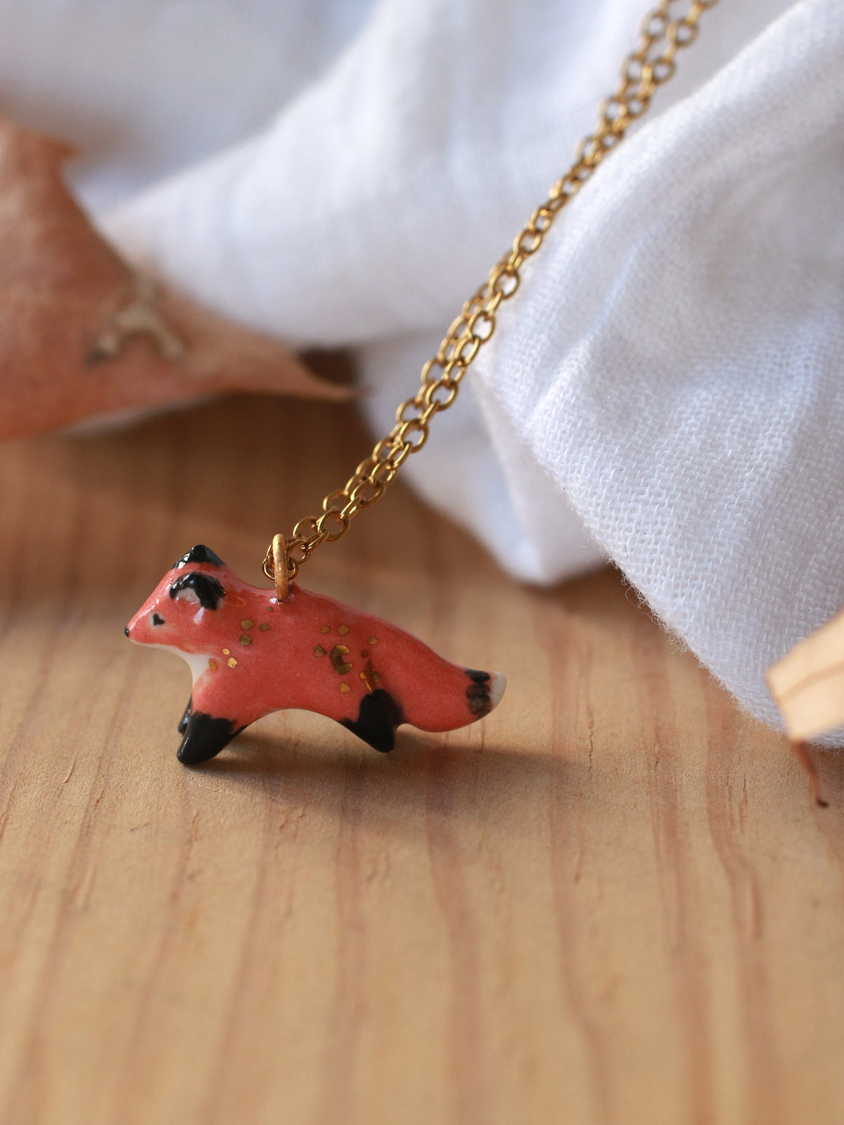 Fox necklace