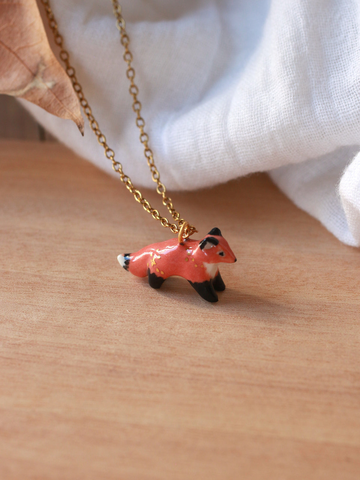Fox necklace