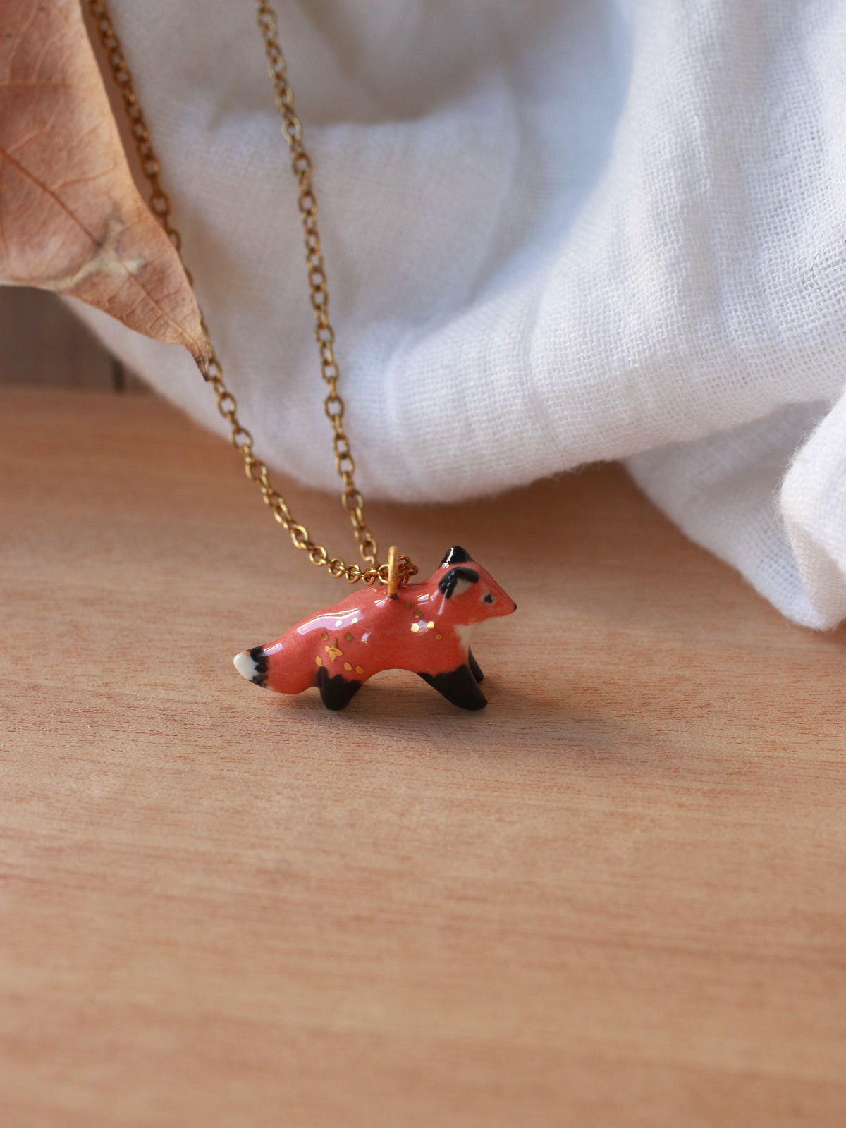 Fox necklace