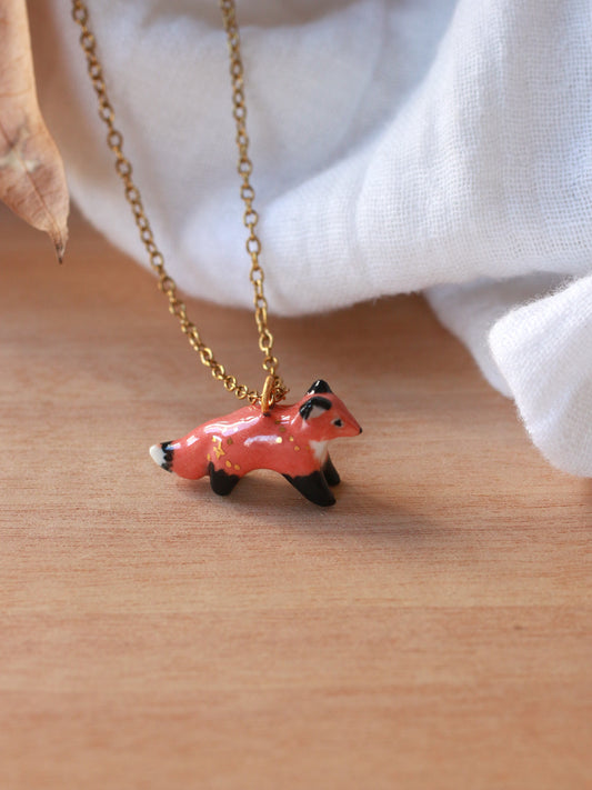 Fox necklace