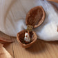 Cat necklace - walnut box