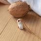 Cat necklace - walnut box