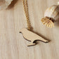 Goldfinch necklace - American goldfinch pendant