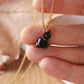 Black cat necklace