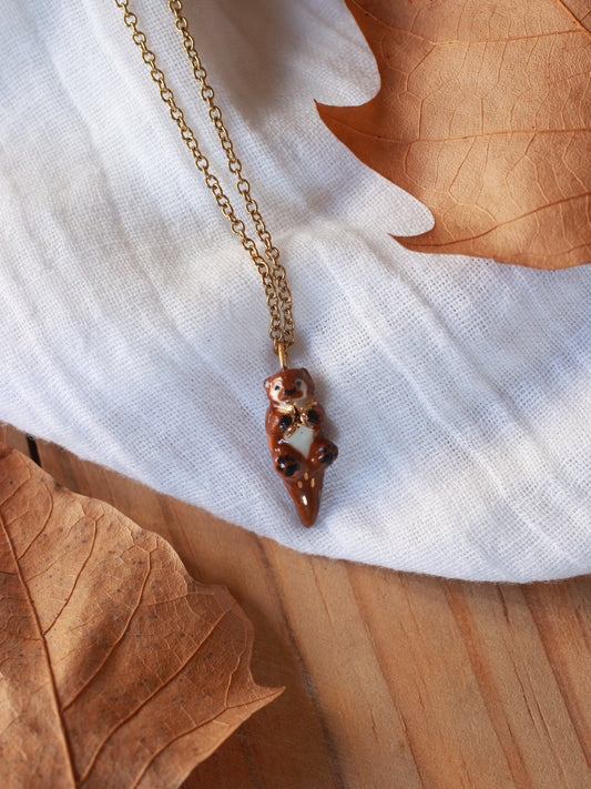 Otter necklace