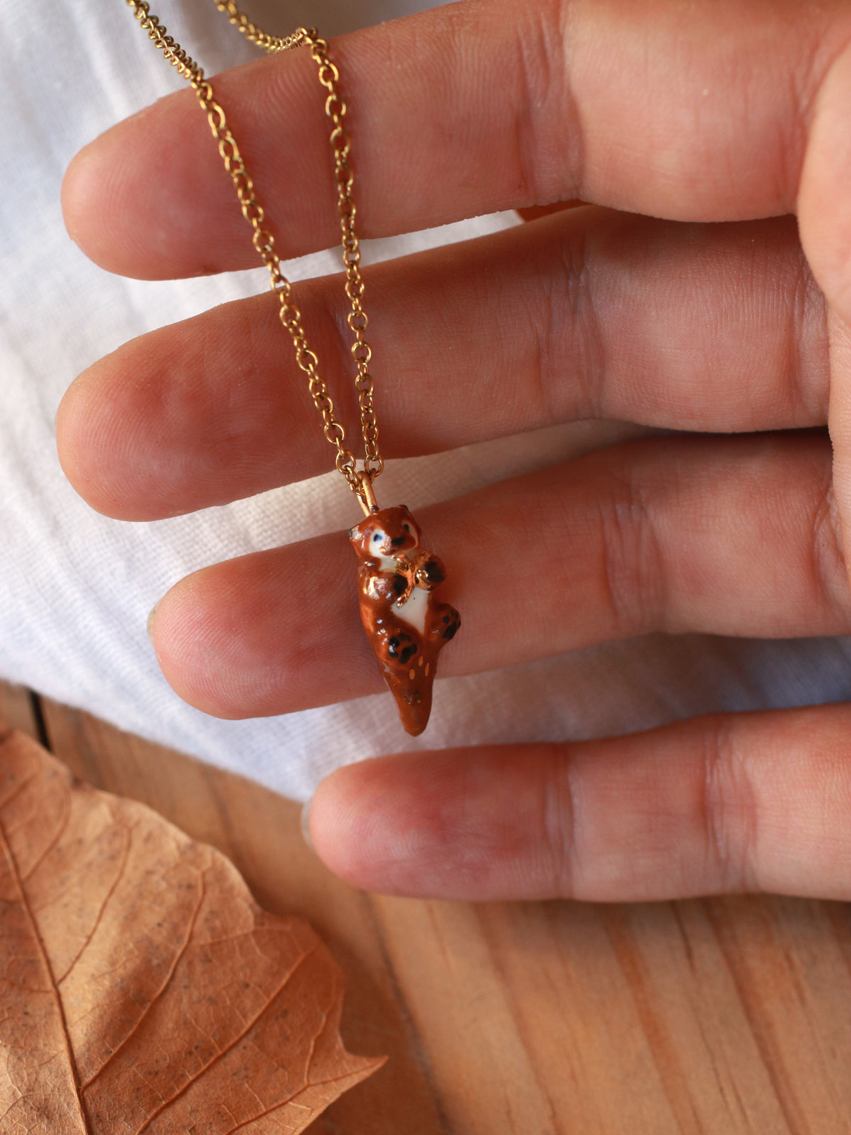 Otter necklace