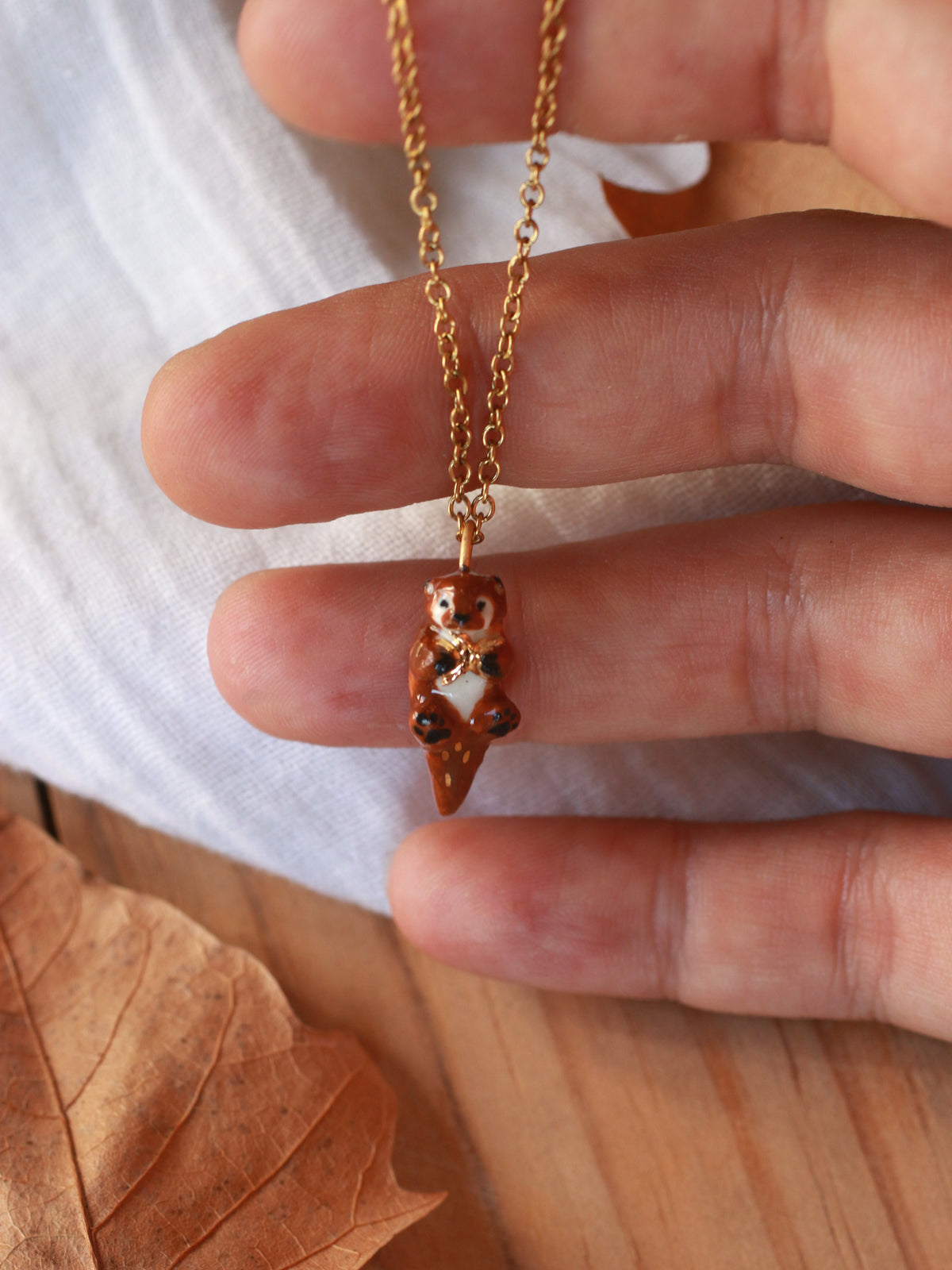 Otter necklace