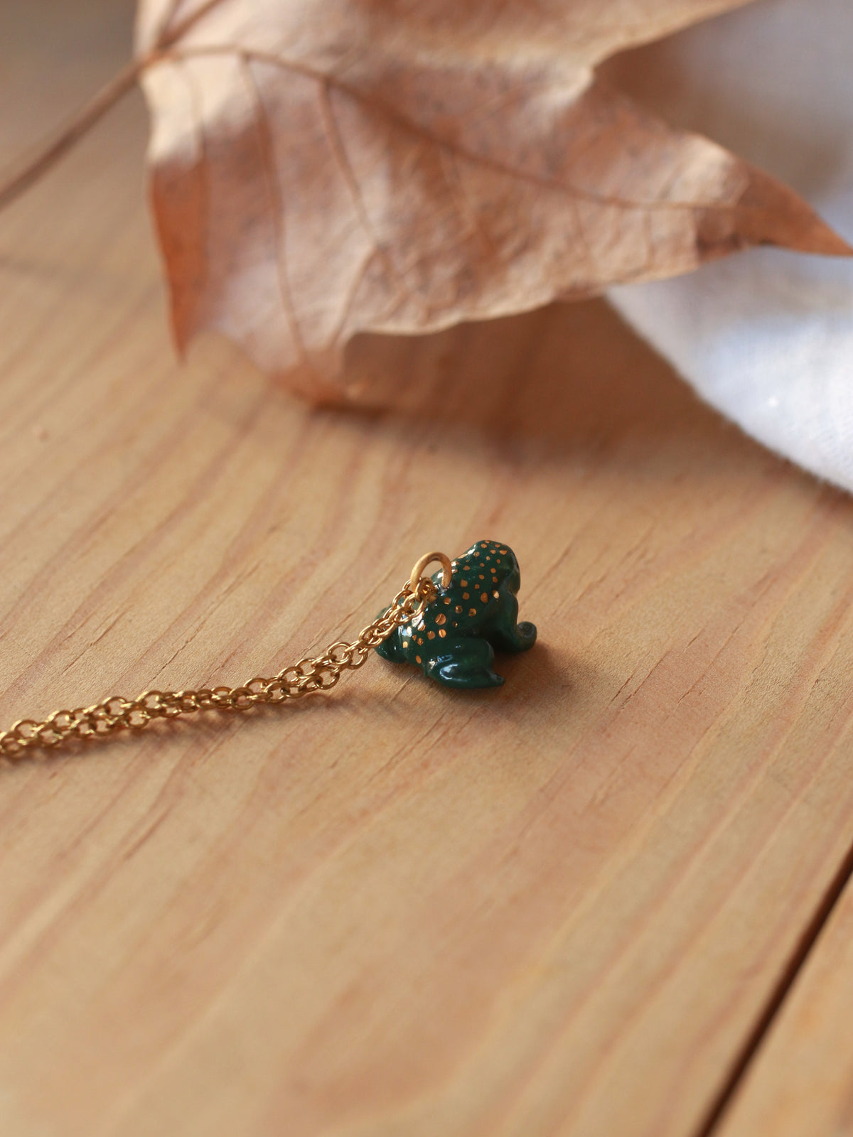Frog necklace