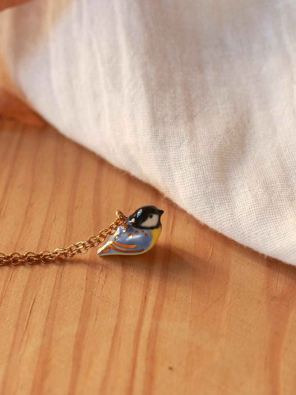 Great tit necklace