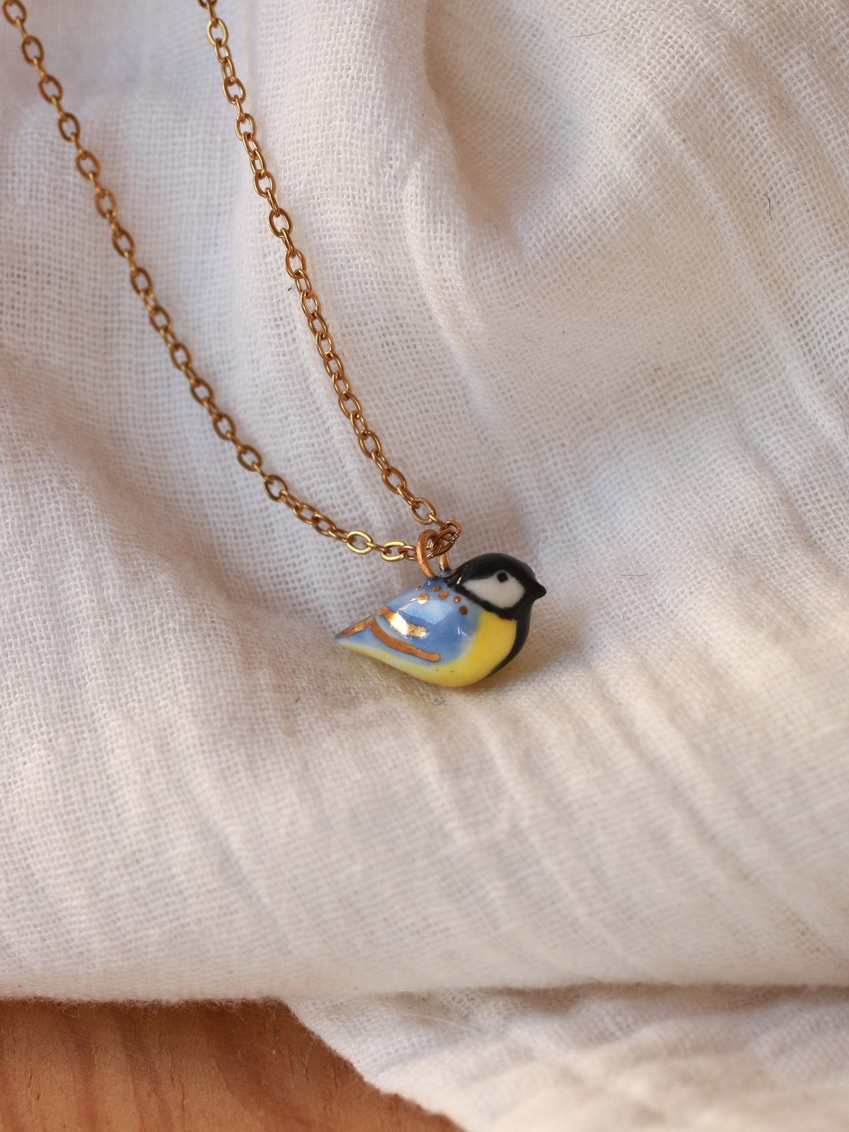 Great tit necklace