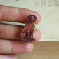 Vizsla pin - wooden dog pin