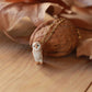Barn owl necklace - walnut box