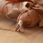Barn owl necklace - walnut box